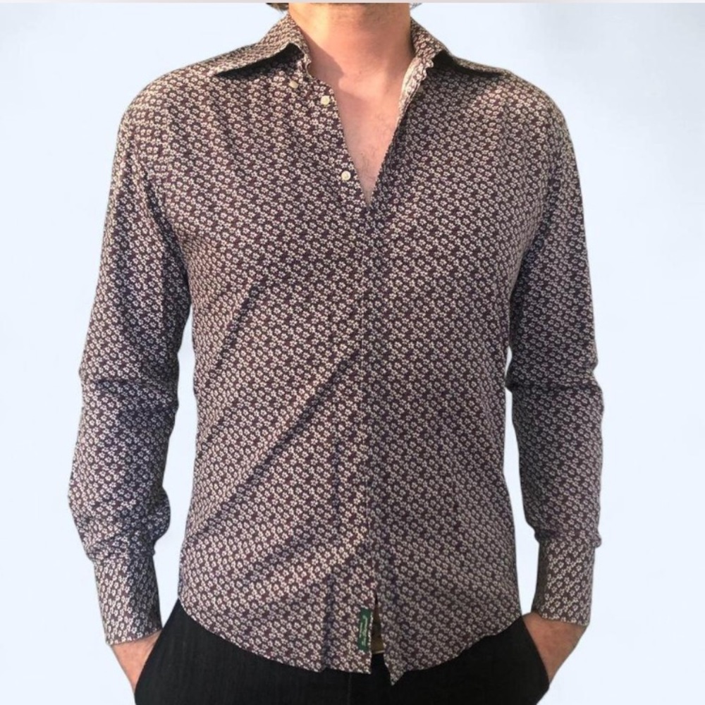 Ben Sherman Floral Patterned Button Down Shirt